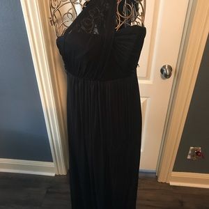 Black convertible prom/bridesmaid/formal dress